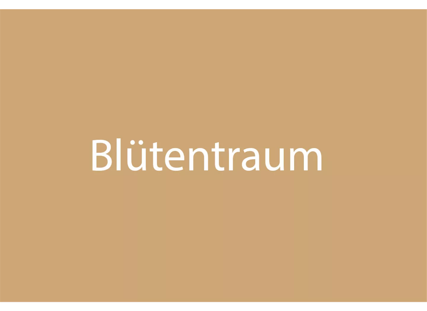 Blütentraum Blütentraum